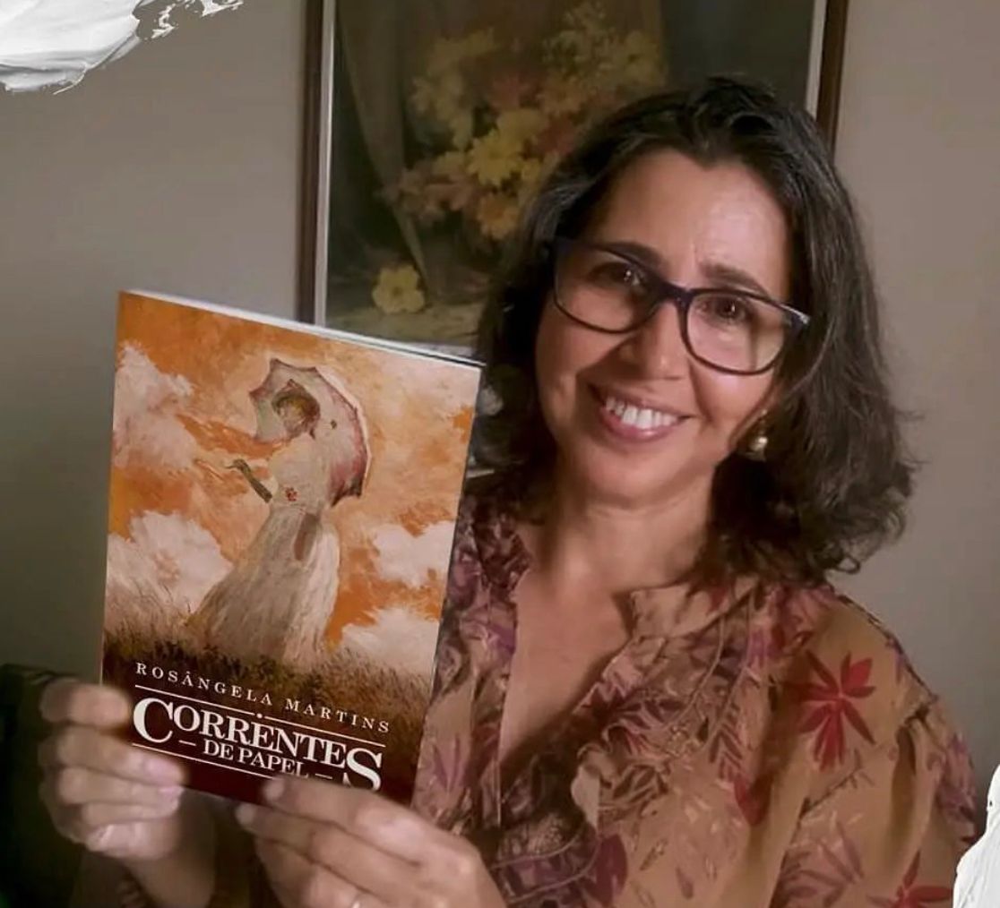Rosângela Martins, professora Autora do romance de época 